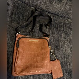 Steve Madden crossbody with attached card holder